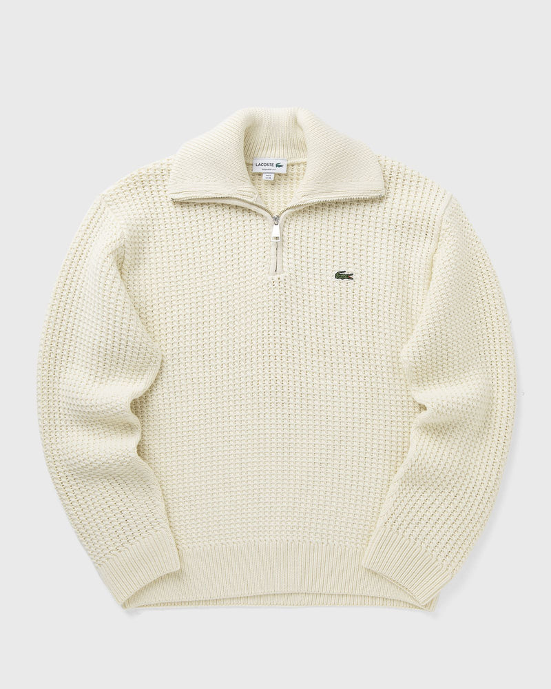 Lacoste KNIT HALF ZIP beige