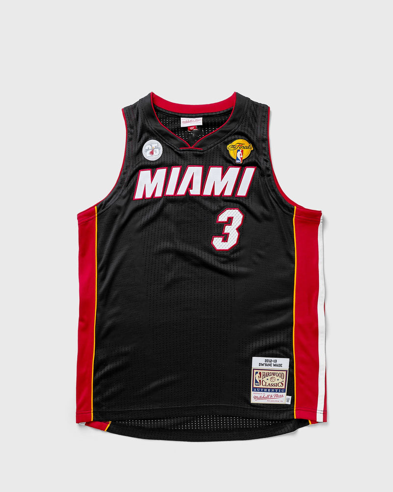 Mitchell & Ness NBA Authentic ROAD Finals Jersey Miami HEAT 2012-13 Dwyane WADE #3 black