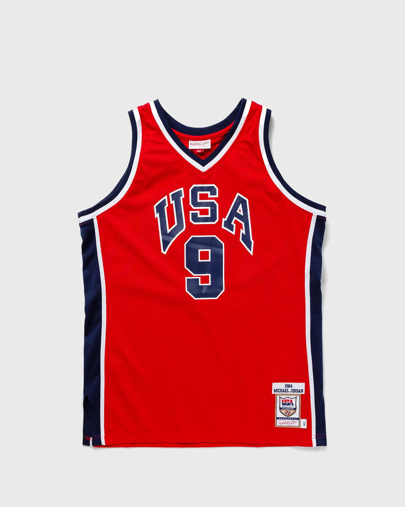 Mitchell & Ness NBA Authentic Jersey Team USA 1984 Michael Jordan #9 red