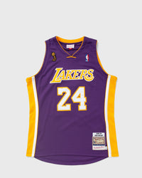 Mitchell & Ness NBA Authentic Jersey LOS Angeles Lakers ROAD Finals 2008-09 KOBE Bryant #24 purple