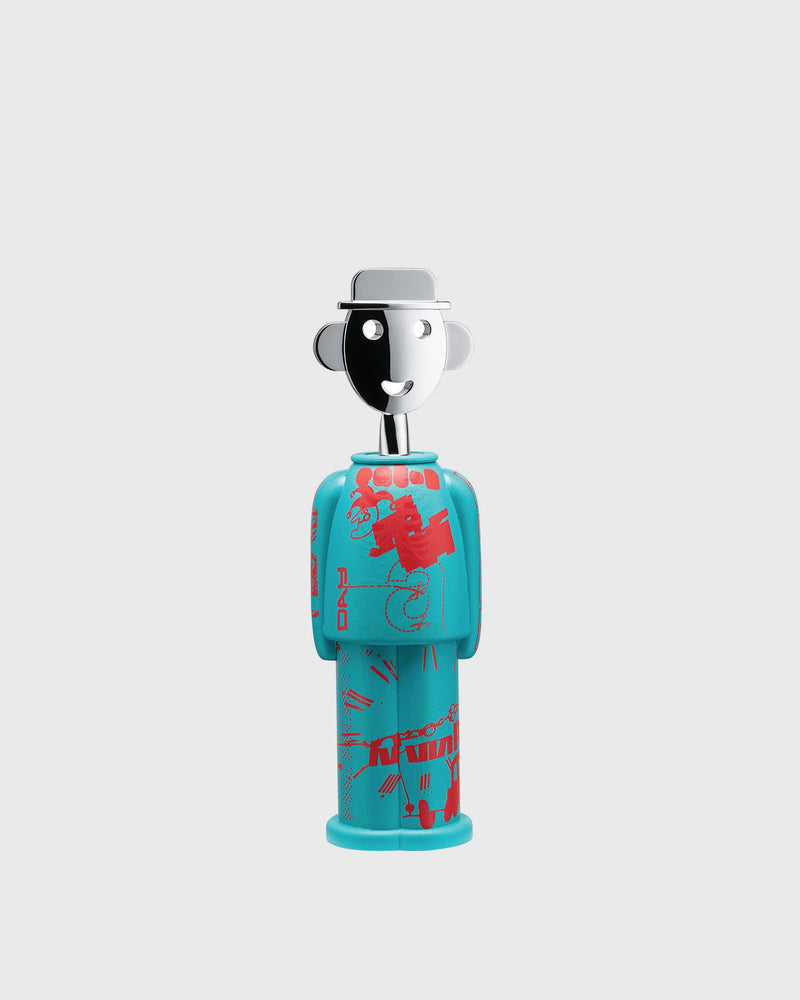 Alessi ALESSANDRO MENDINI CORKSCREW blue