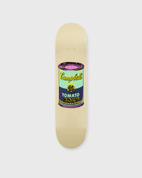 The Skateroom Andy Warhol Color Campbell's Soup Eggplant DECK multi