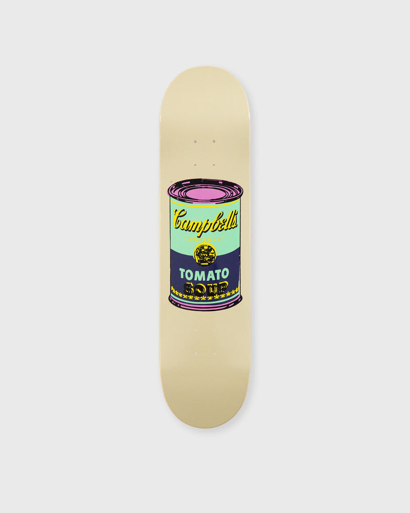 The Skateroom Andy Warhol Color Campbell's Soup Eggplant DECK multi