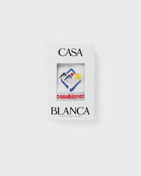 Casablanca PRINTED SPORTS SOCKS white