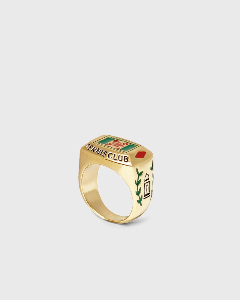 Casablanca Tennis CLUB RING gold