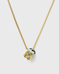 Casablanca Hiking Stacked Necklace gold