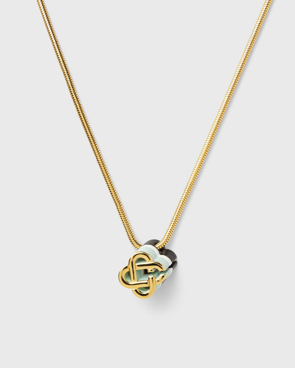 Casablanca HIKING STACKED NECKLACE gold