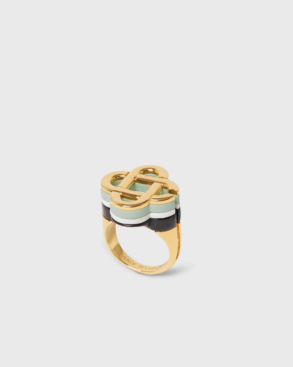 Casablanca HIKING STACKED RING gold