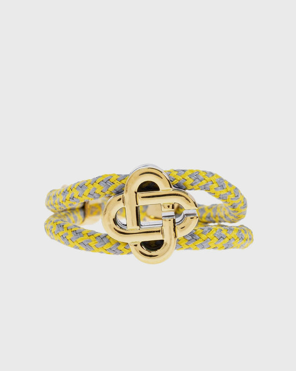 Casablanca HIKING CORD BRACELET gold