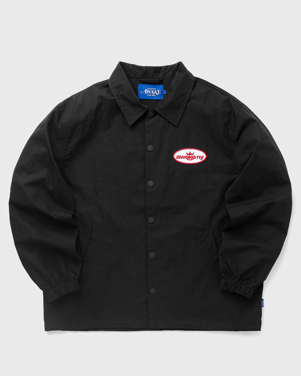 Awake KING LOGO TWILL COACHES JACKET black