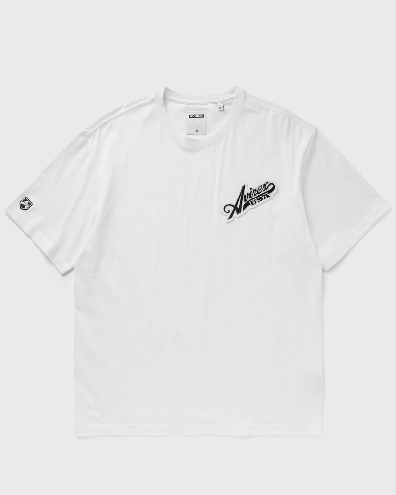 Avirex SCRIPT TEE white