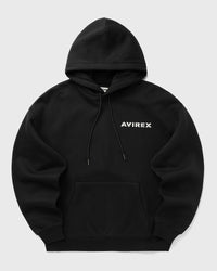 Avirex Stacked LOGO Hoodie black