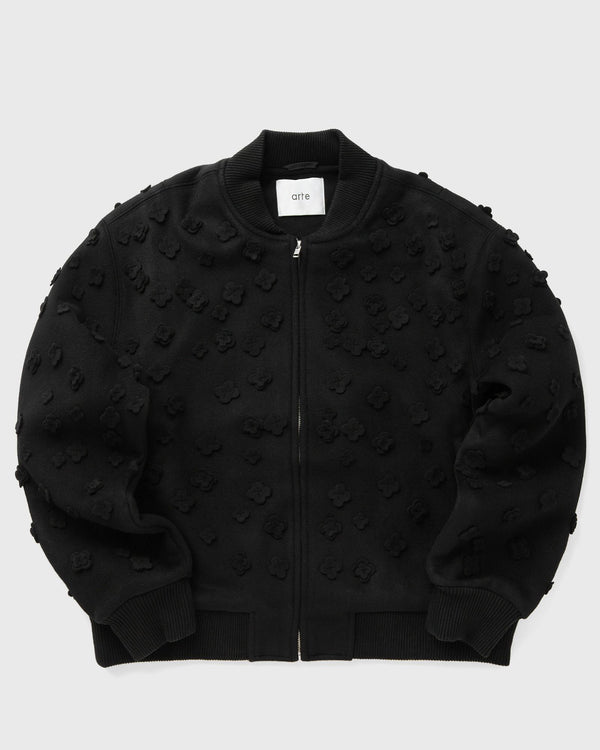 Arte Antwerp Flower Wool Jacket black