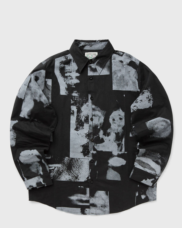 Kidsuper Studios Collage Faces Button Up Shirt