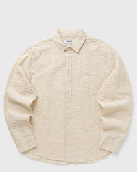 Wax London Shelly Shirt Seersucker CORD beige