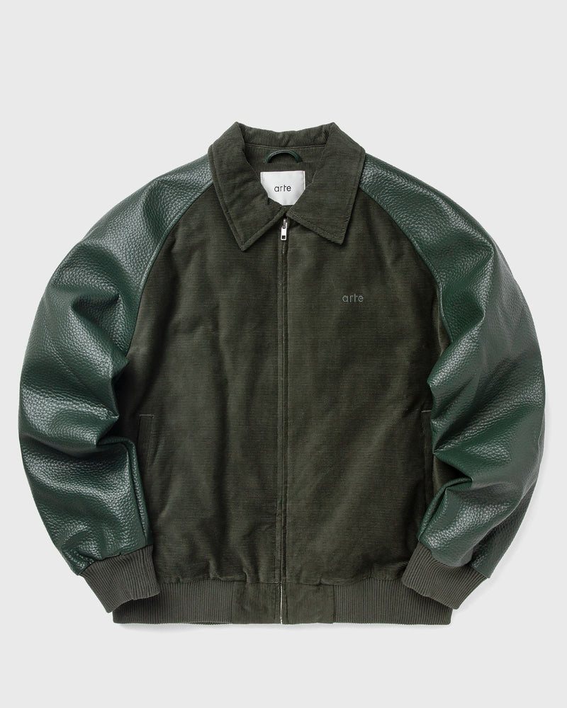 Arte Antwerp Varsity Jacket green