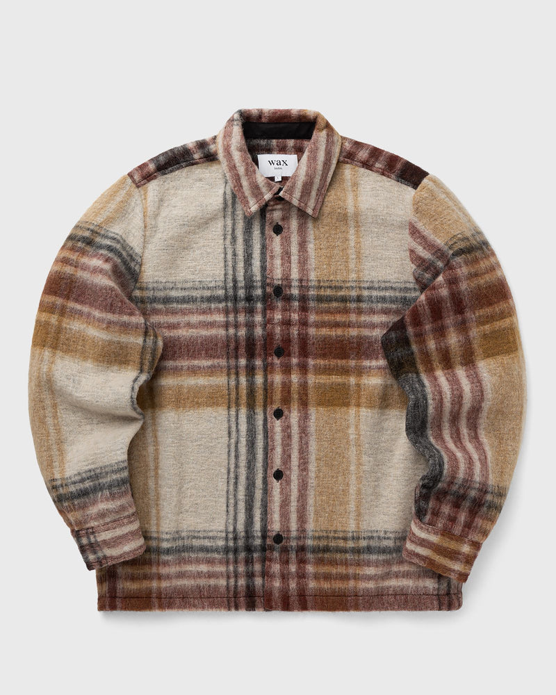 Wax London NOLAN OVERSHIRT WOOL BLEND CHECK multi
