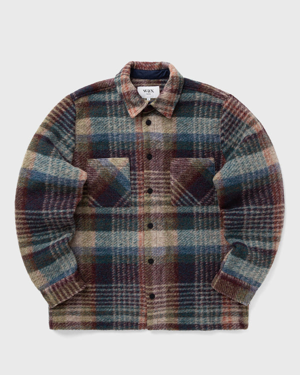 Wax London WHITING OVERSHIRT WOOL BLEND CHECK multi