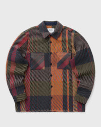 Wax London Whiting Overshirt Tempo Check multi