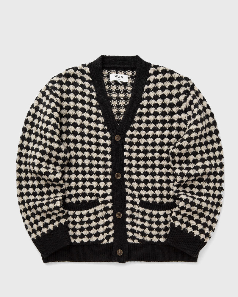 Wax London Walker Cardigan Bubble KNIT black