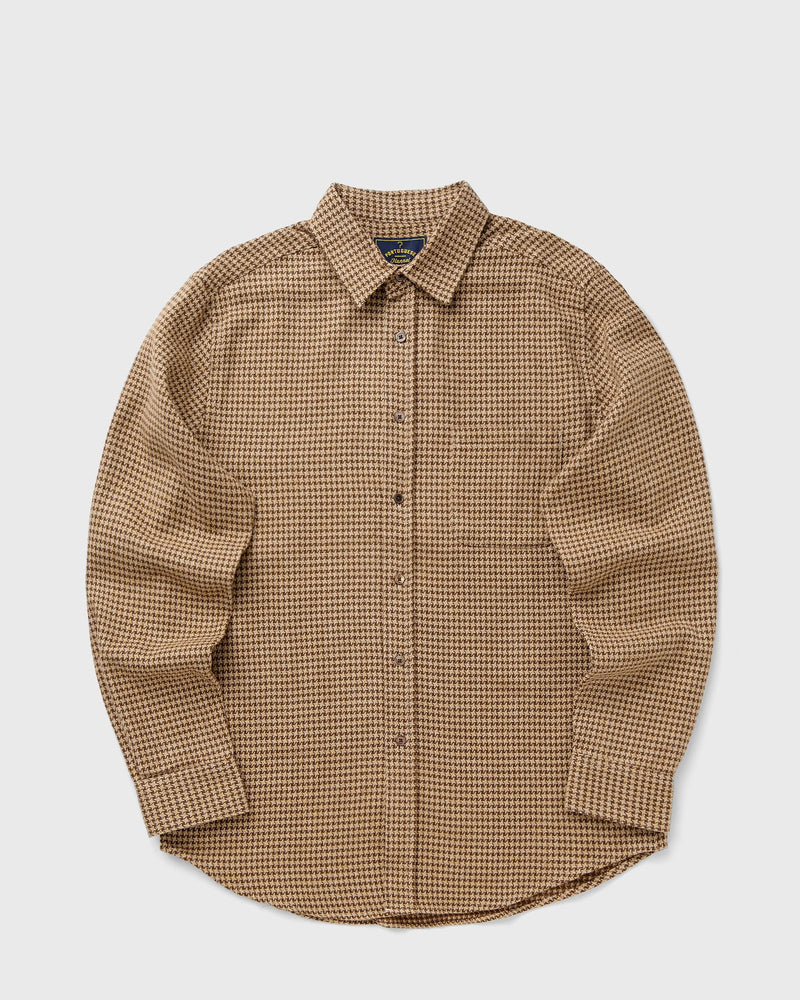 Portuguese Flannel ABSTRACT PIED POULE red