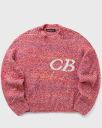 Cole Buxton Boucle CB LOGO Sweater pink
