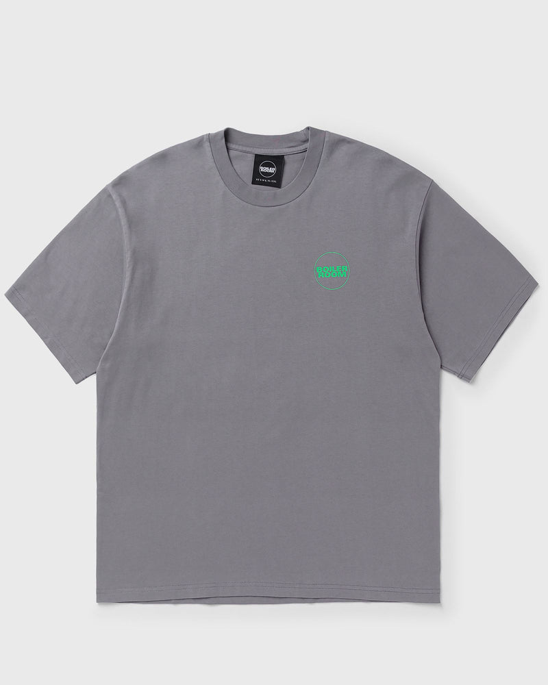 Boiler Room Core Logo Tee Grey