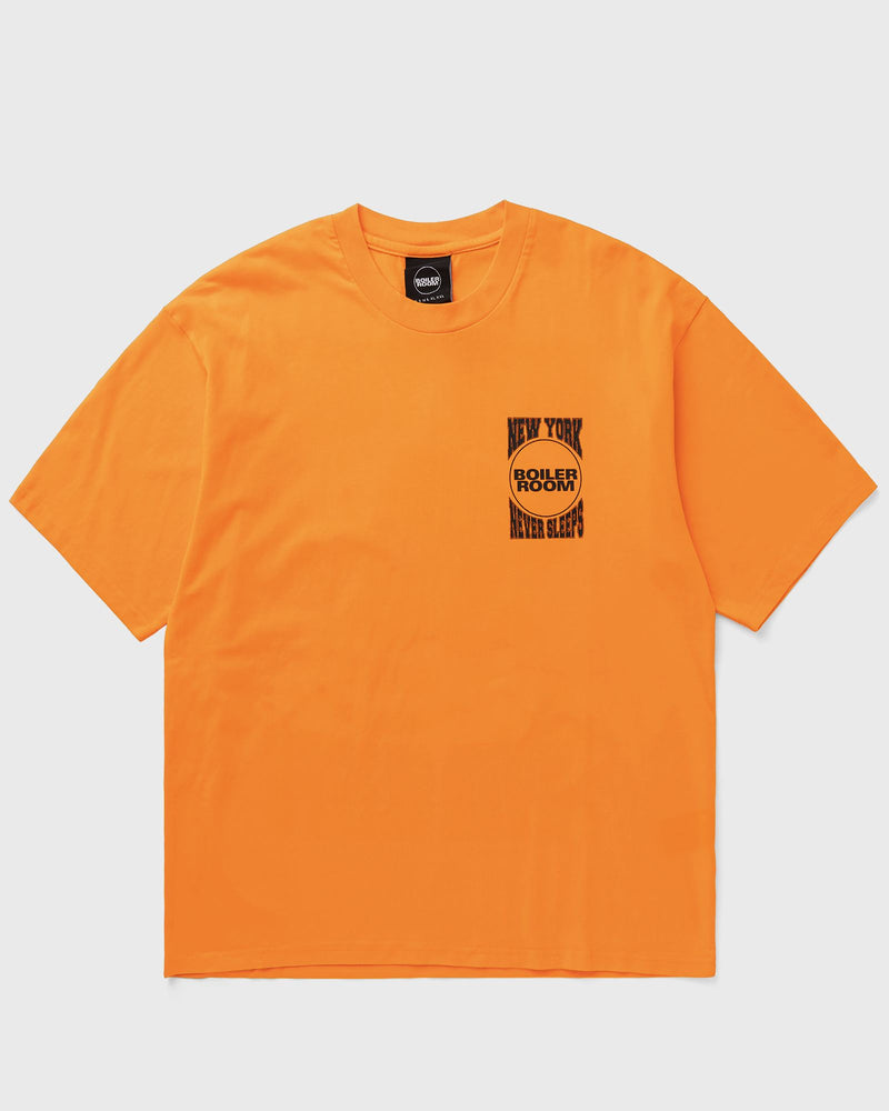 Boiler Room NEW YORK CITY TEE orange