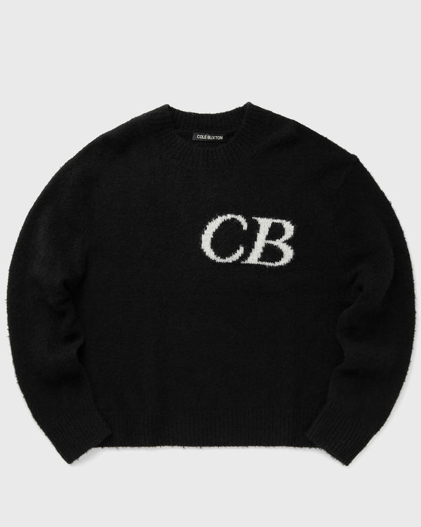 Cole Buxton CB LOGO KNIT black