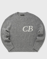 Cole Buxton CB LOGO KNIT Sweater grey