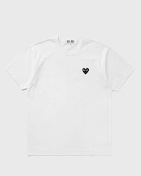 Comme Des Garçons Play Black Heart TEE white