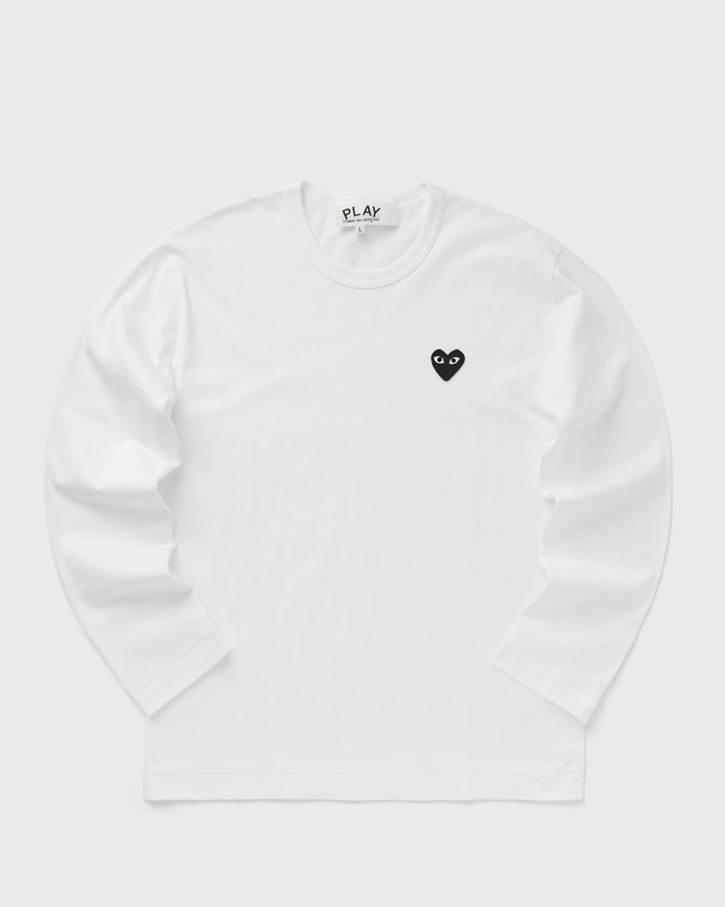 Comme Des Garçons Play T-shirt Black Emblem KNIT white