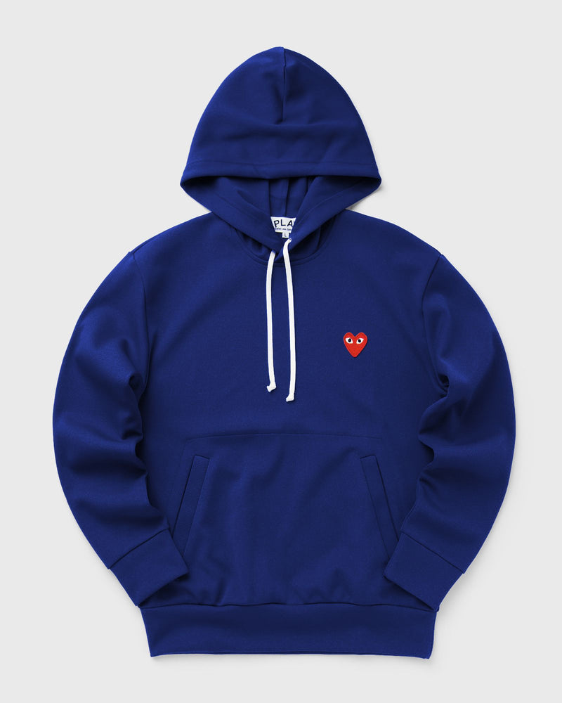 Comme des Garons Play RED HEART EMBLEM SWEATSHIRT blue