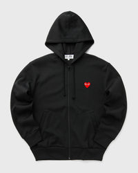 Comme des Garçons Play Red Heart Emblem Sweatshirt Black
