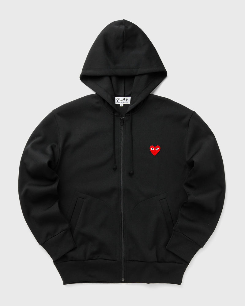 Comme des Garons Play SWEATSHIRT RED EMBLEM KNIT black