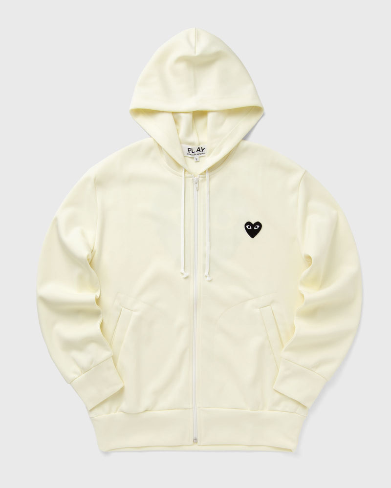 Comme des Garons Play BLACK EMBLEM SWEATSHIRT beige