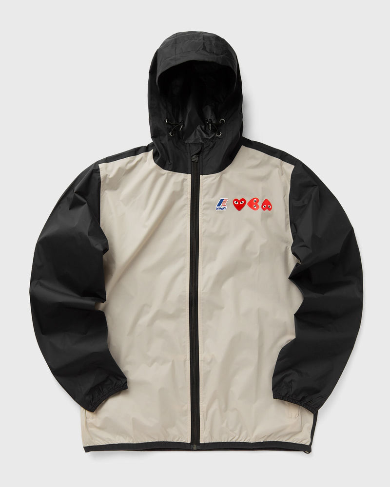 Comme des Garons Play K-WAY ISEX JACKET black|beige