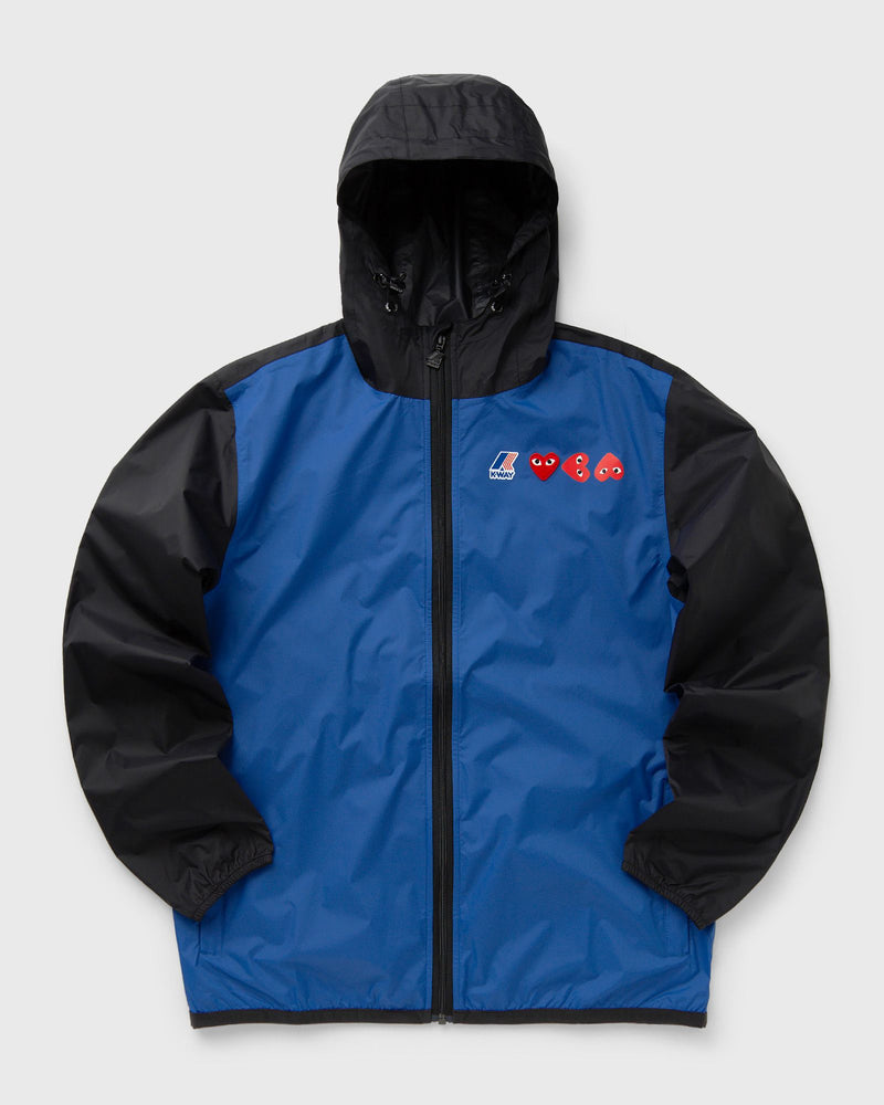 Comme des Garons Play K-WAY ISEX JACKET blue