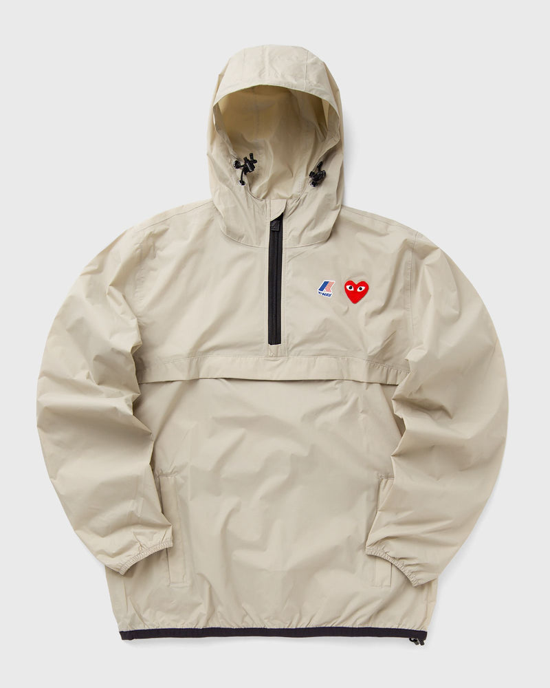 Comme des Garons Play K-WAY ISEX JACKET beige