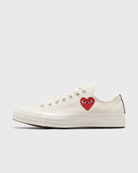 Comme Des Garçons Play X Converse Chuck Taylor'70 Small Red Heart Low Top beige