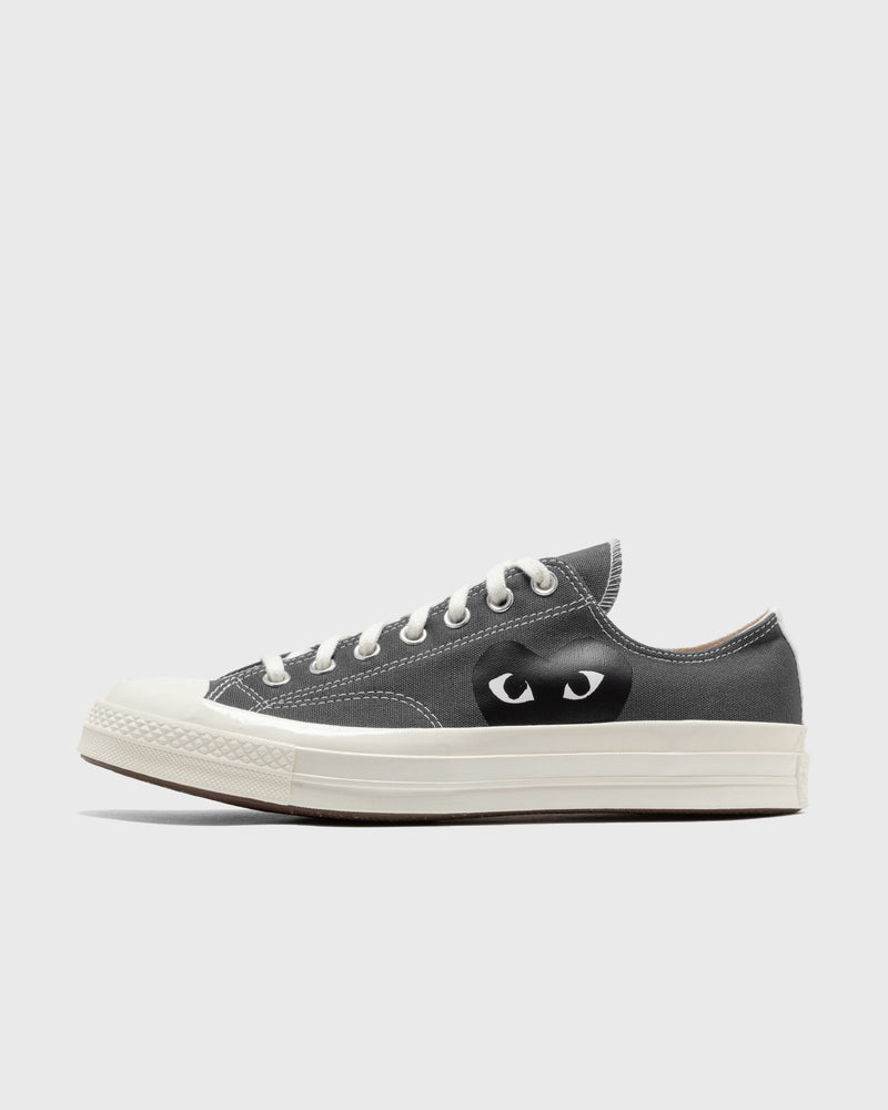 Comme des Garons Play X CONVERSE Chuck Taylor 20 Low Top (BIG HEART) grey