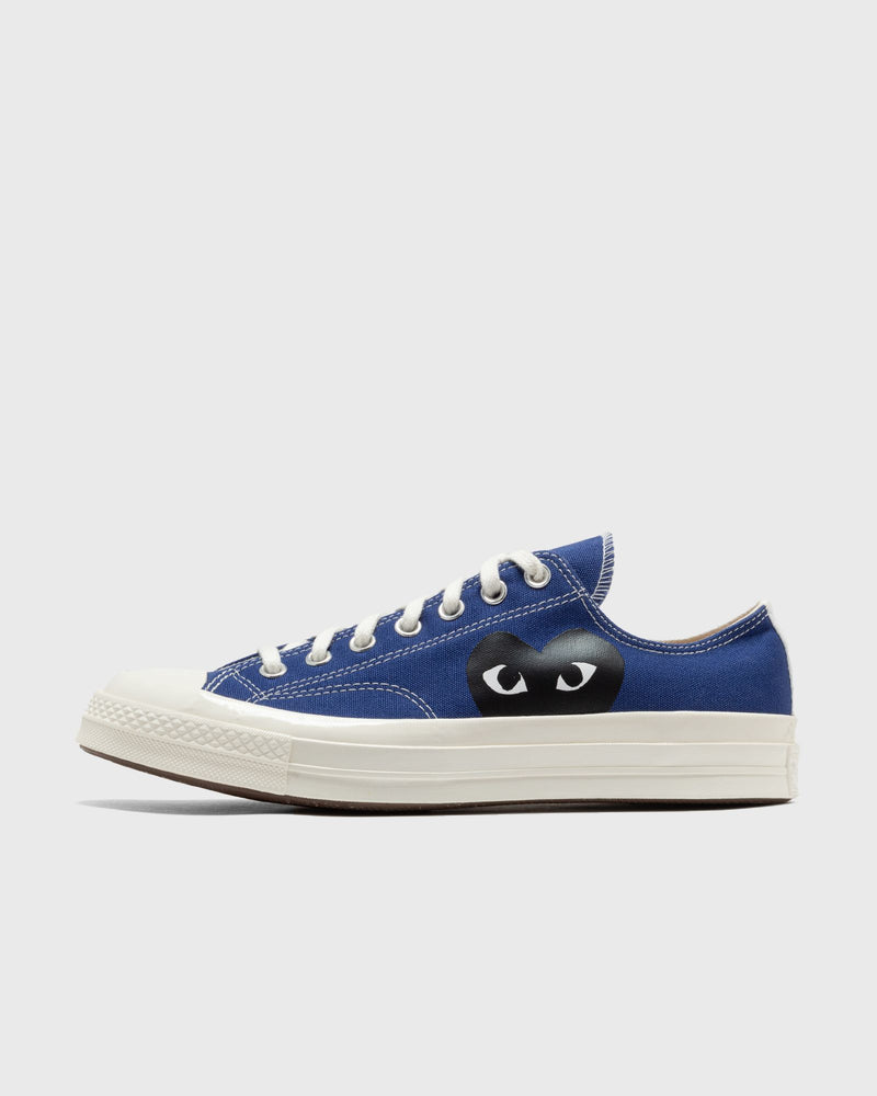 Comme des Garons Play X CONVERSE Chuck Taylor 20 Low Top (BIG HEART) blue