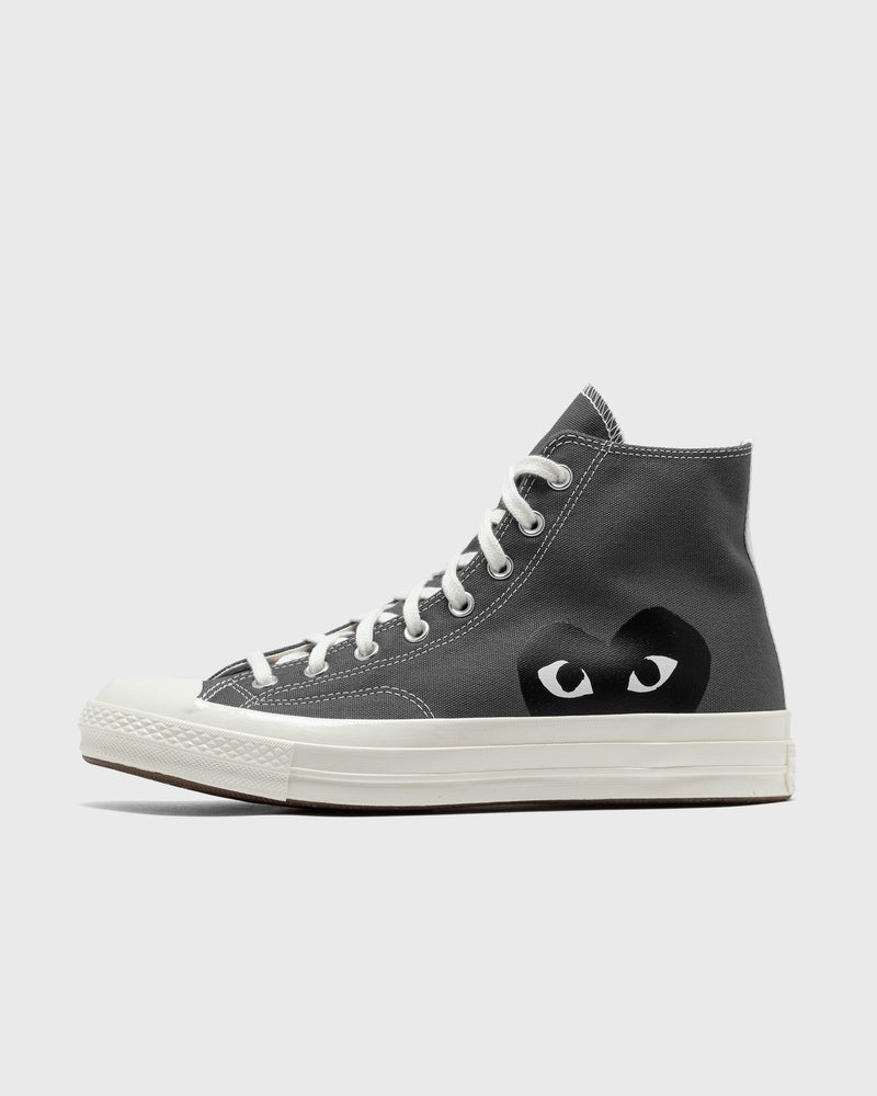 Comme des Garons Play X CONVERSE Chuck Taylor 70 High Top grey
