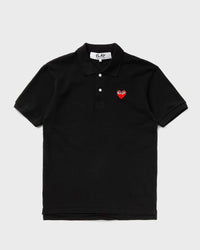 Comme Des Garçons Play T-shirt RED Emblem KNIT black