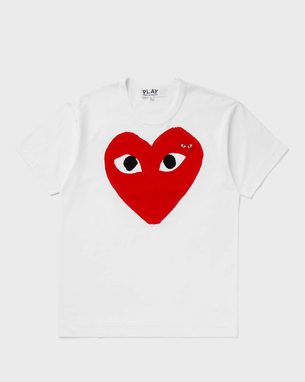 Comme Des Garçons Play T-Shirt Red Emblem Knit