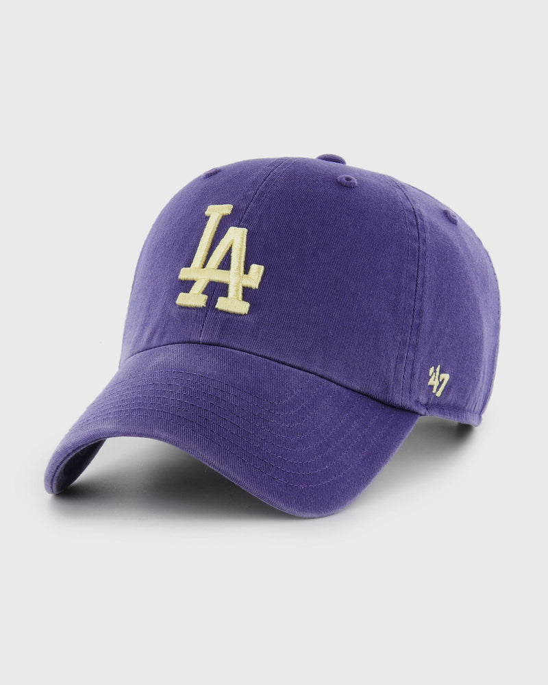 47 MLB LA Dodgers 47 CLEAN UP w/No Loop Label purple
