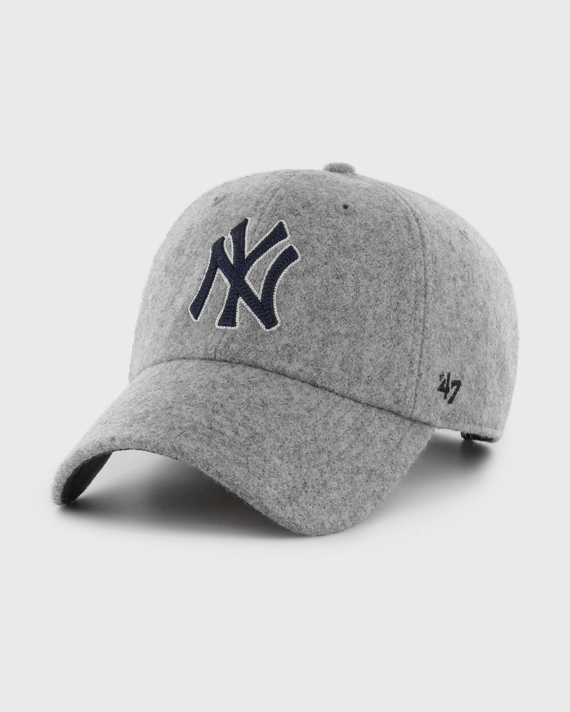 47 MLB New York Yankees Chain Stitch '47 CLEAN UP grey