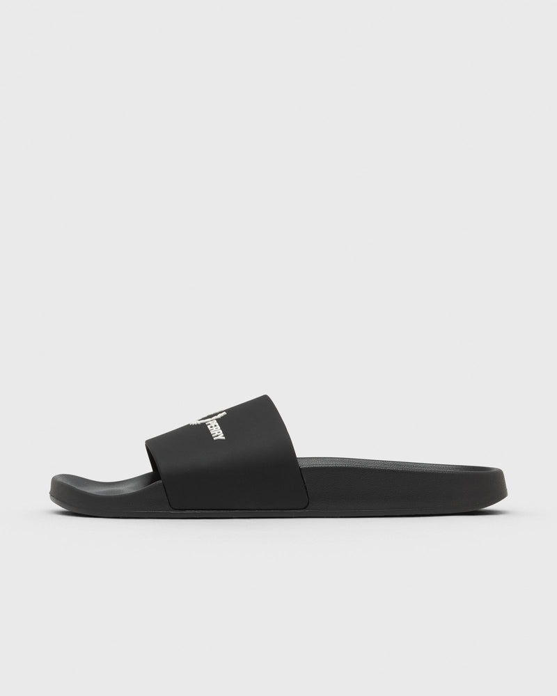 Fred Perry Branded Slider Black