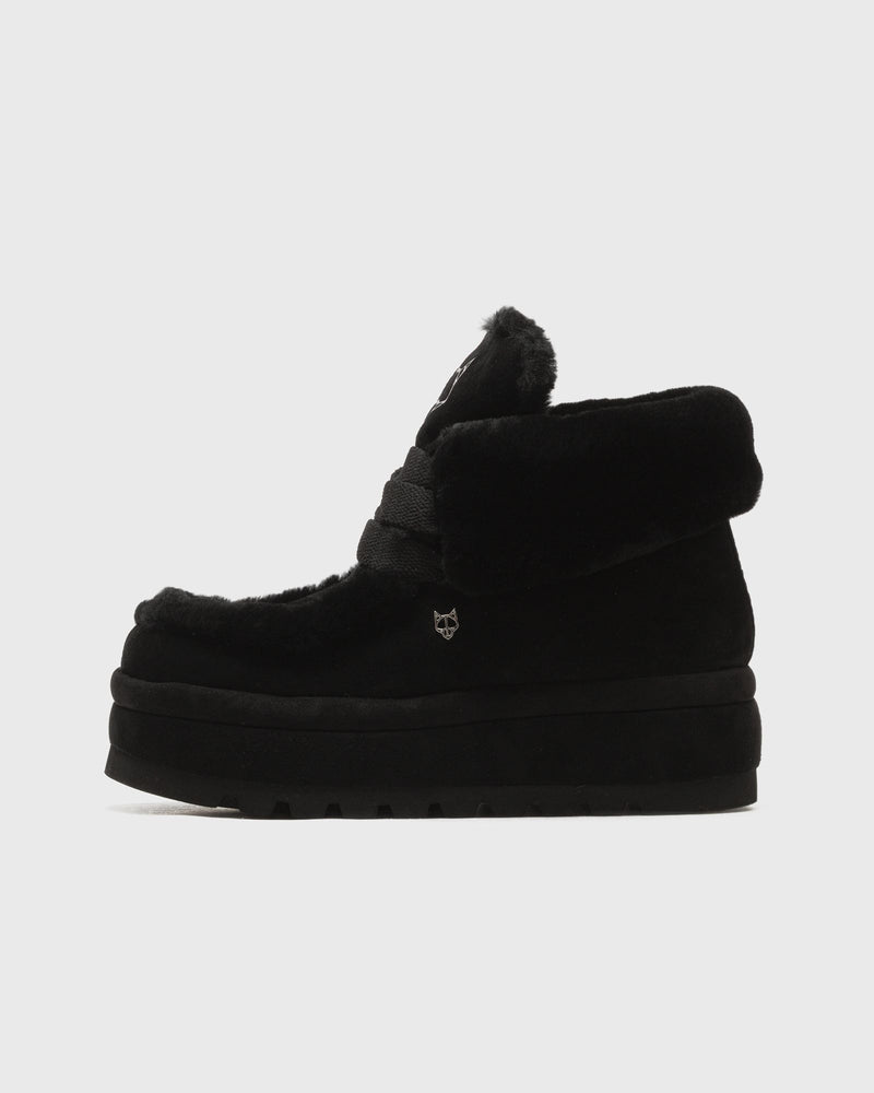 Naked Wolfe Bambi Black Suede/Shearling black