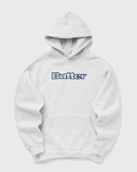Butter Goods Stripe Logo Applique Pullover Hood Beige